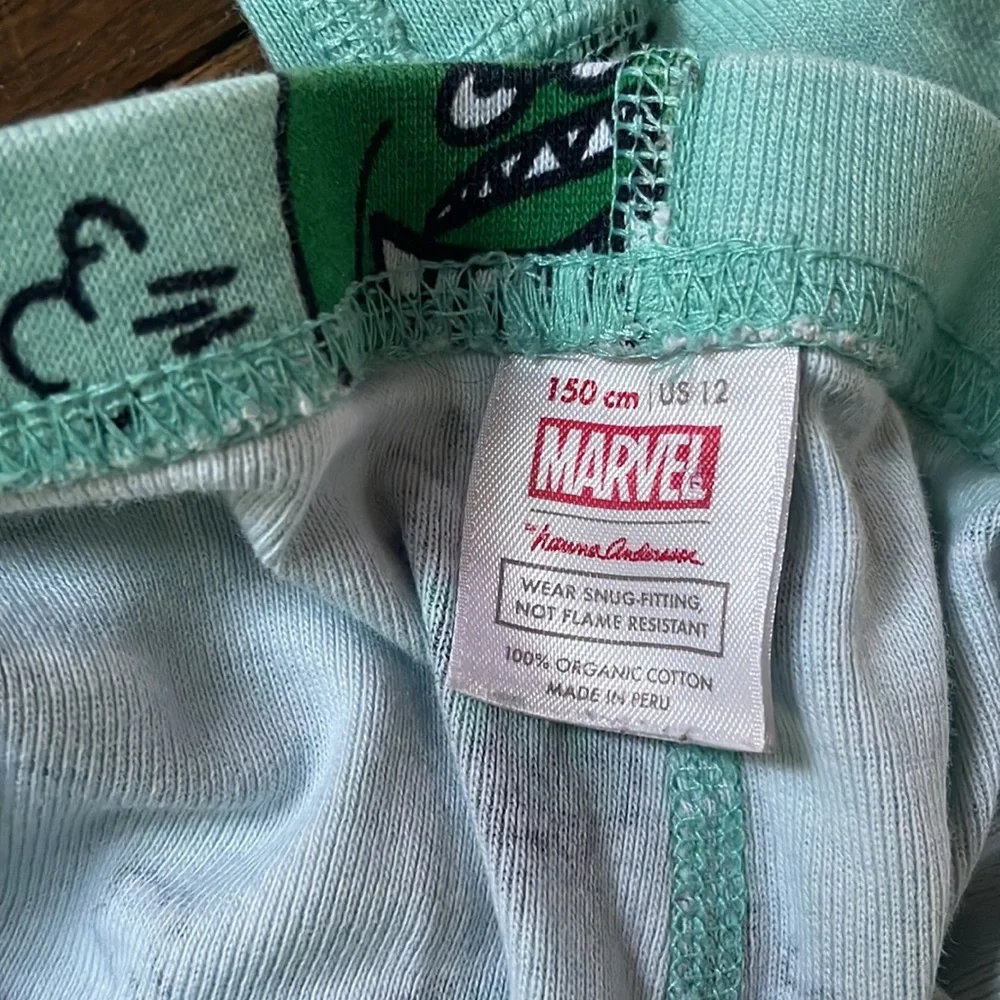 Hanna Andersson 2 pair bundle of matching Hulk pajamas TWINS KIDS